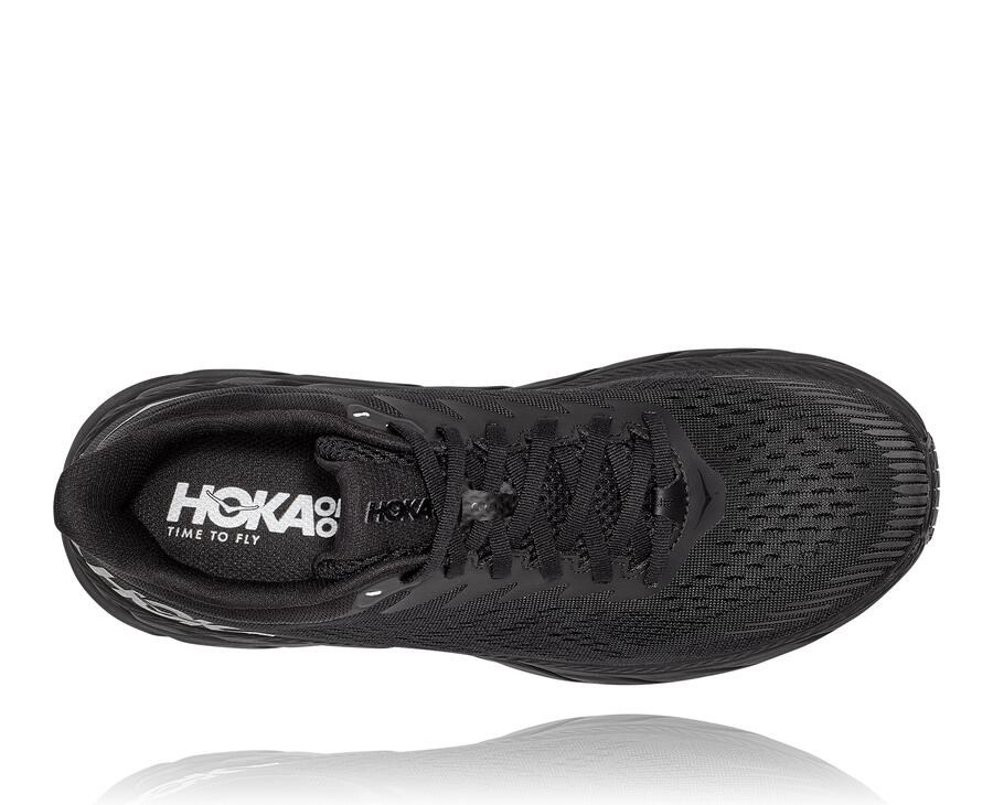 Hoka One One Running Shoes Mens Black - Clifton 7 - 76049FBNU